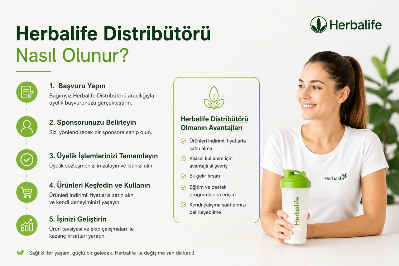 Herbalife Üyelik Nasıl Olunur?