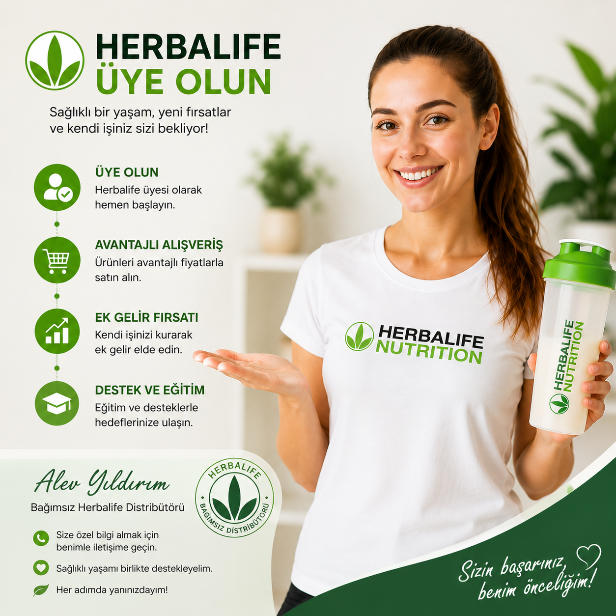 herbalife üyelik nasıl yapılır